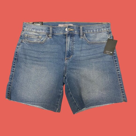 Joe’s Jeans Easy Bermuda Denim Shorts Women’s Size 30 – Classic Mid-Wash - Picture 2 of 10